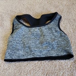 Reversible sports bra